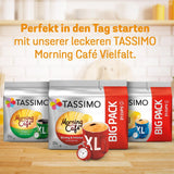 Tassimo Kapseln Moring Café XL Strong & Intense, paquete grande, 5 x 21 compresas, 105 cápsulas de café