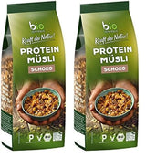 Muesli proteico puro Biozentrale - 375g - Bio con miel - Como cereal de desayuno o merienda