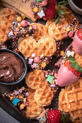 RUF Waffel-Mix, Großpackung, Grundmischung Zur Herstellung Von Waffeln Im Waffeleisen, Für Großküchen, Kantinen, Hotels Und Restaurants, 1 X 2500G Mezcla para hornear y cocinar Naty Shop