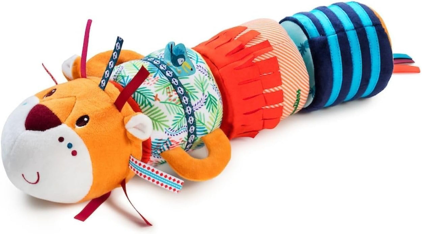 Lilliputiens - Rollo sonoro Jack Velcro - Colorido juguete de actividades para bebés con diferentes sonidos y sonajeros extraíbles - Fomenta la escucha y la motricidad - A partir de 6 meses - 83064 Baby Toys Naty Shop