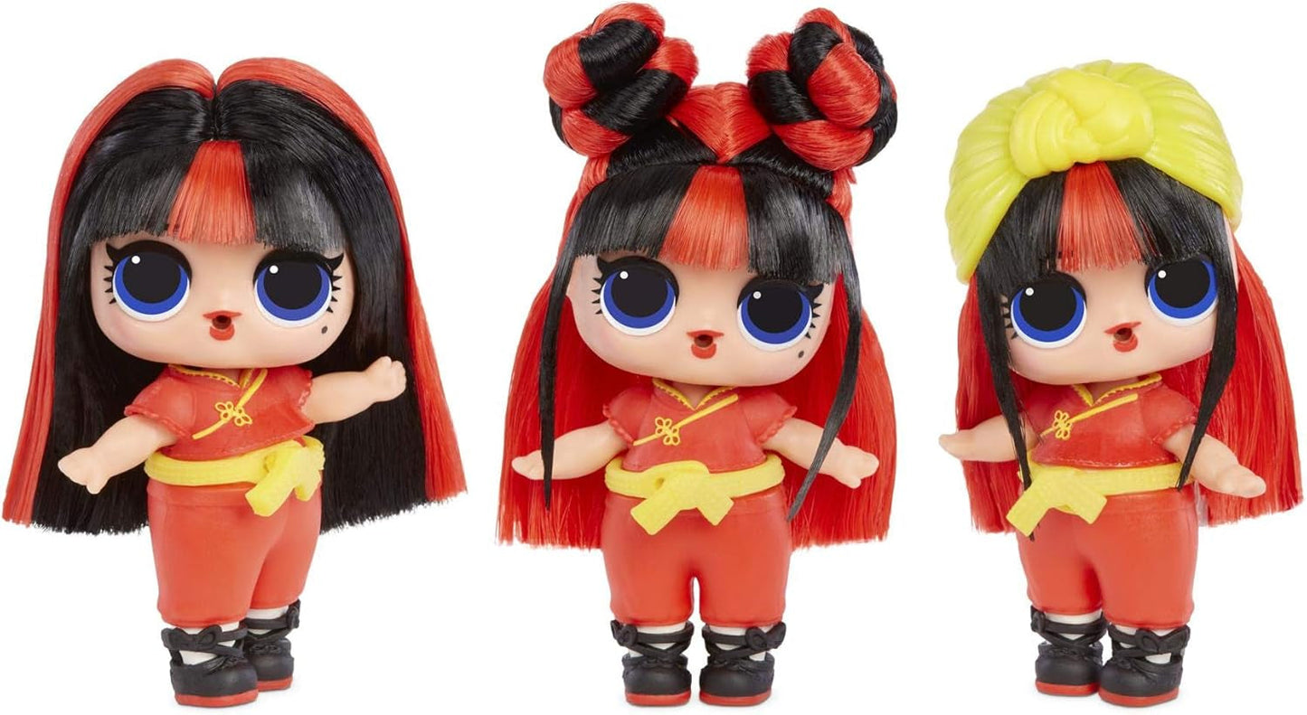 Muñecas Coleccionables LOL Surprise para Niñas - Con 15 sorpresas y peinados diferentes - Muñecas #Hairvibes