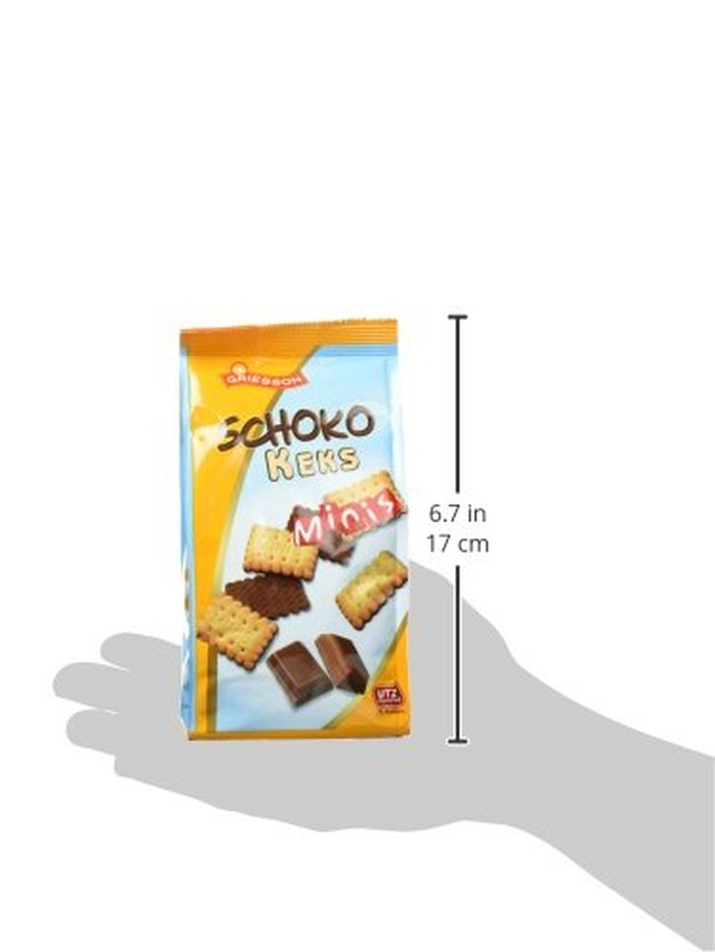Mini galletas de chocolate Griesson, paquete de 12 (12 bolsas x 125 g)