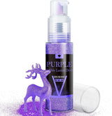 Set de espray de purpurina comestible - 20 g de polvo de purpurina iridiscente para bebidas, champán, pasteles - Colorante metálico comestible para cócteles, vino, licor, repostería, tartas