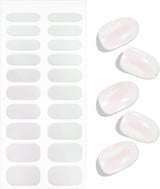 JMEOWIO lámina para uñas Gel con purpurina lámina para uñas autoadhesiva pegatina para uñas endurecimiento UV decoración de uñas accesorios de diseño