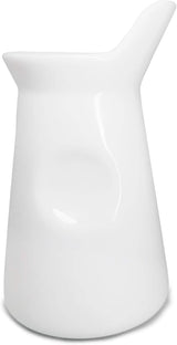NERTHUS FIH 418 Taza de leche de porcelana 125 ml, Original, Blanco