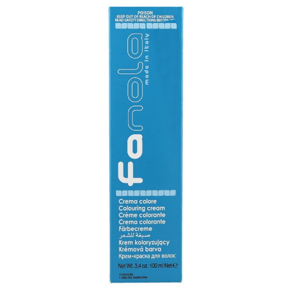 Fanola crema colore Crema colorante 7.0 Rubio, 100 ml Tinte para el cabello Naty Shop 6.0 Rubio oscuro