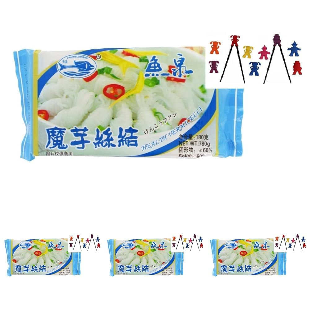 - Nudos de fideos Shirataki (1 x 380g)