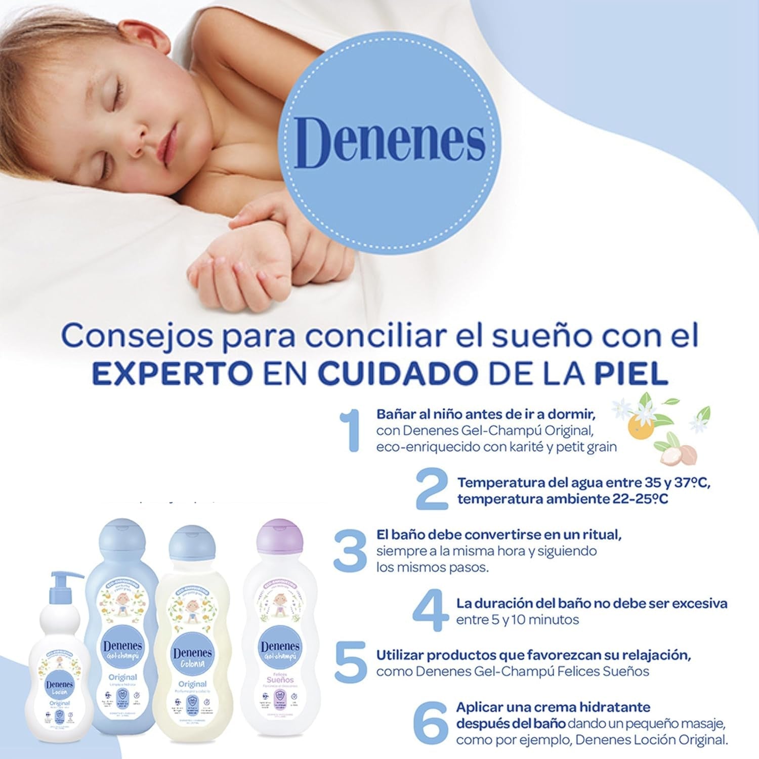 Felices Sueños Gel Y Champú 500 Ml Infantil - Baño y Cuidado de la piel Naty Shop
