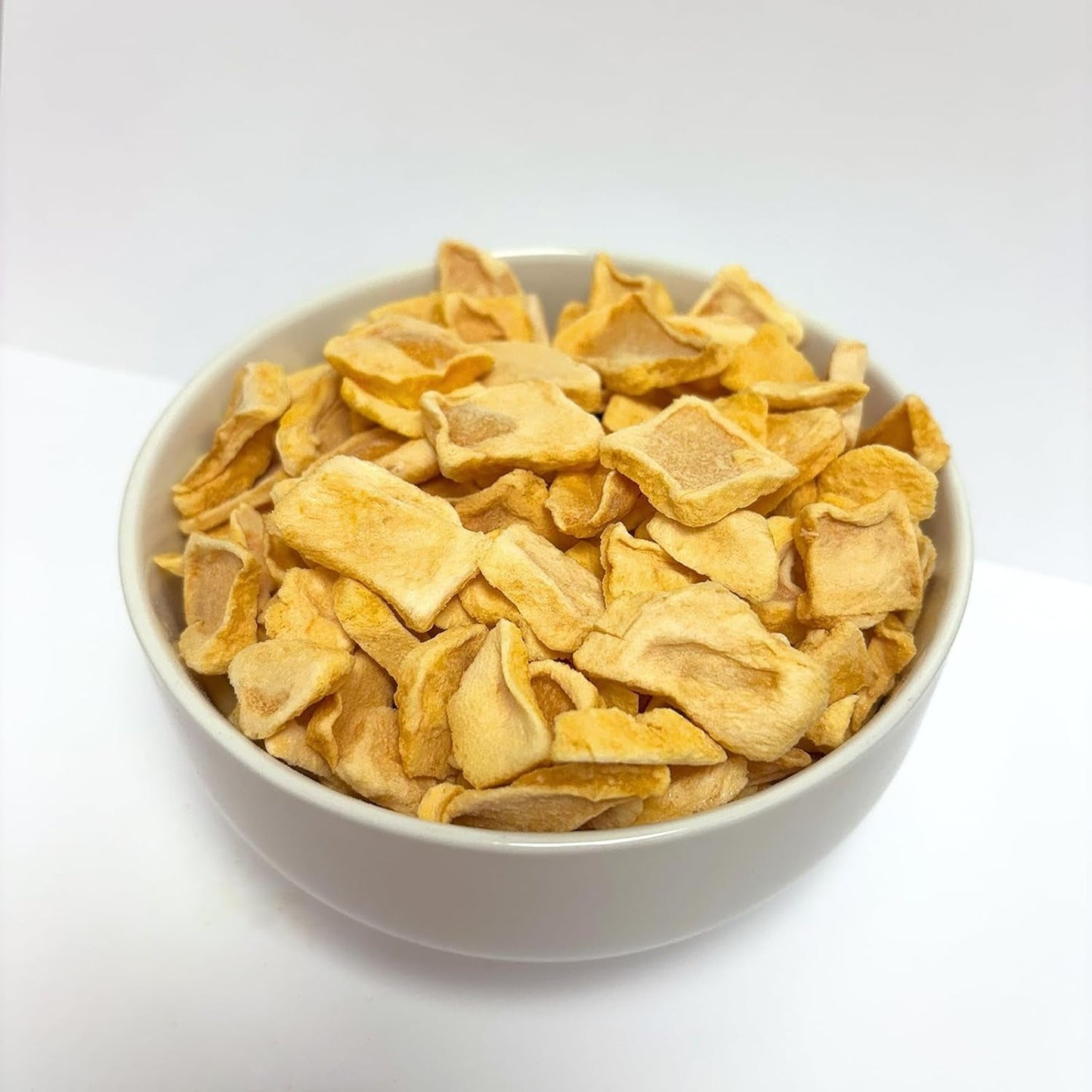 Mango liofilizado en rodajas 100g - chips de mango liofilizado - fruta liofilizada - fruta liofilizada, mango seco para decoración, snacks, batidos, postres Productos deshidratados Naty Shop