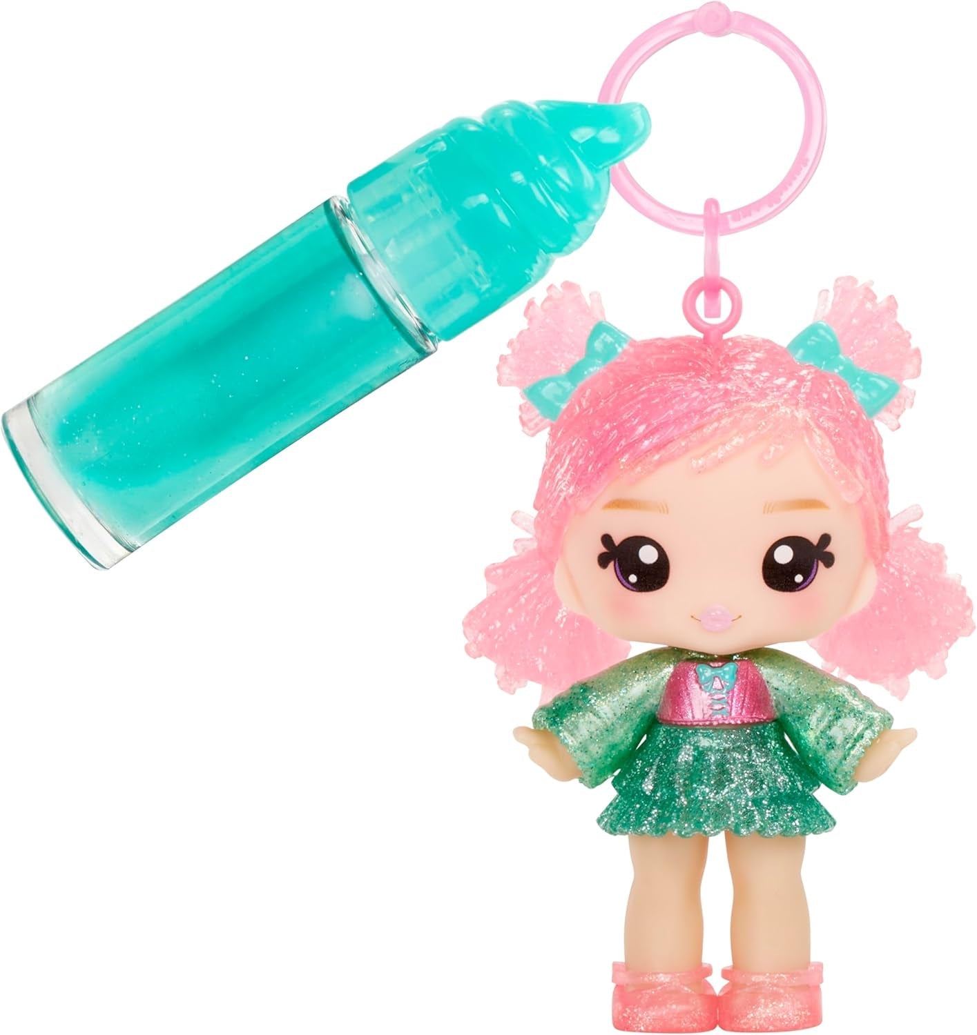 Yummiland Muñeca de brillo labial – Susie Sour Straw – Incluye kit de brillo labial DIY, apto para mayores de 4 años, Serie 2