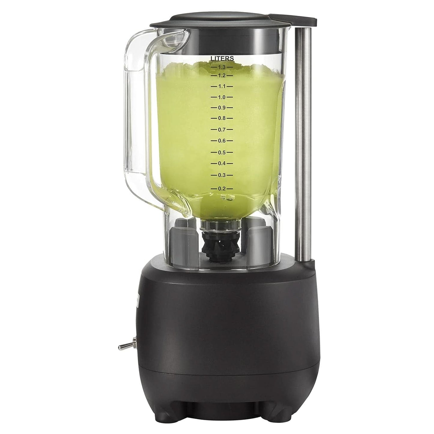 Hamilton Beach Commercial® 908®R Batidora de Barra, HBB908R-CE, 1 HP, Recipiente de Policarbonato de 1,3 L, 2 Velocidades, 220-240V, Cocina Negra Naty Shop