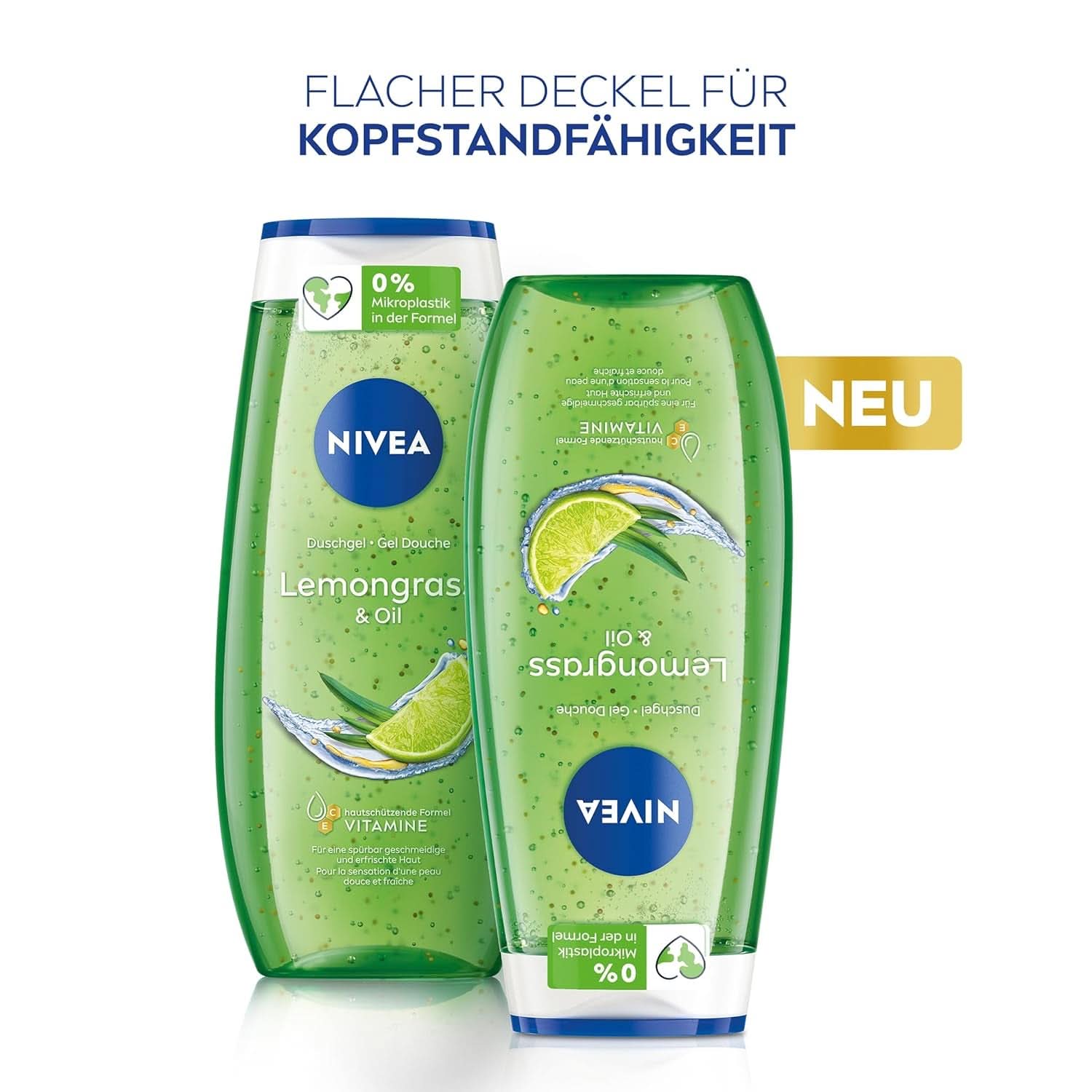NIVEA Gel de ducha Lemon Grass And Oil, 250 ml Ducha y baño Naty Shop