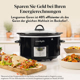 Olla de cocción lenta digital Crockpot, 3,5 L (3 a 4 personas), CSC113X Olla de cocción lenta Naty Shop