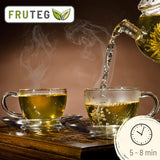 Teeverliebt Té de hierbas de montaña, té de hierbas suelto con hojas de mora, mezcla de té orgánico, 1 kg