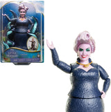 Mattel DISNEY Ariel La Sirenita - Úrsula con tentáculos, collar desmontable y moño de lavanda para una diversión sin fin, adecuada para niños de 3 años en adelante, HLX12