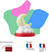 Figura sonora - Cuentos nocturnos - Cuentos de hadas e historias sonoras - Juguete, contenidos educativos, niños de 3 a 5 años, versión francesa Jucarii Bebe Naty Shop