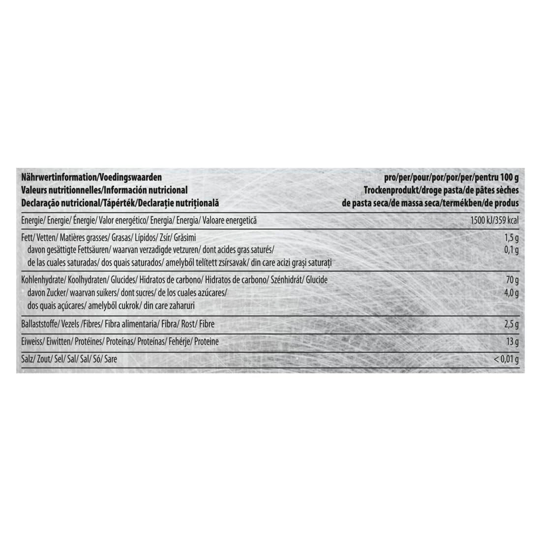 Lasaña Grandi Knorr 1/2 tamaño Gastronorm - láminas de masa onduladas para pasta - paquete grande, 5000 g