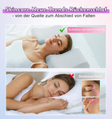 Hydomi Anti-Wrinkle Pillow 2-In-1 Anti-Aging Beauty Pillow Orthopedic Neck Support Pillow Neck and Shoulder Pain Memory Foam Pillow to Keep Your Head Straight Cervical Orthopedic Pillows Naty Shop