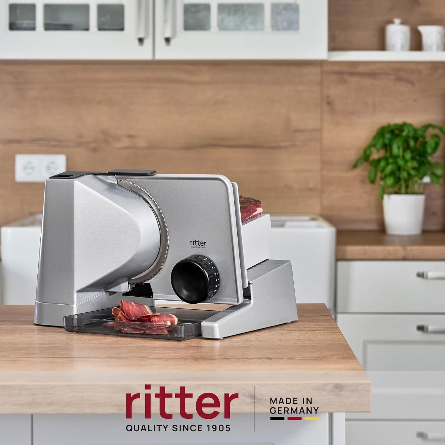 Ritter Solida 4, cortadora eléctrica con múltiples funciones Rasnite y Rebanadoras Naty Shop