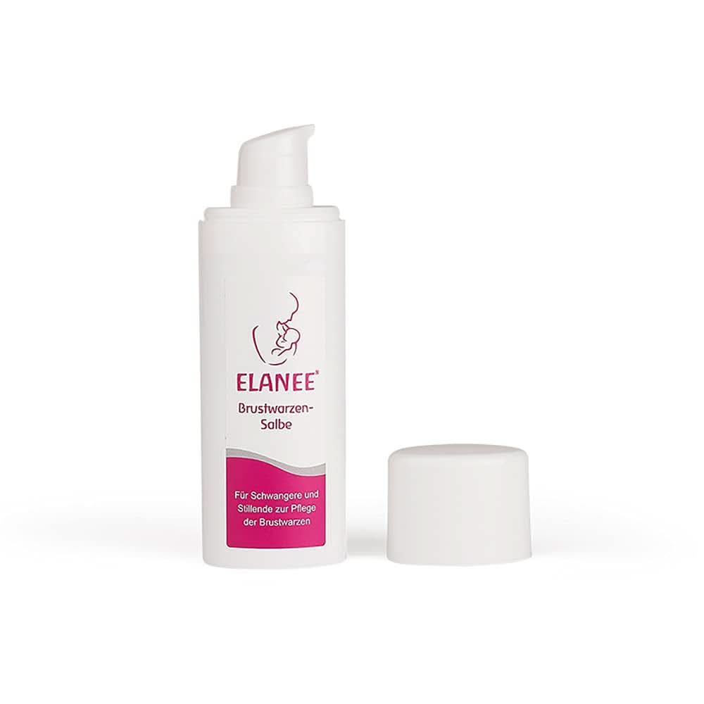 ELANEE Brustwarzensalbe Im Spender (30 Ml) - Pflegt Rissige Und Wunde Brustwarzen Vor Allem Während Der Stillzeit (402-00) Accesorios Alimentación y Lactancia Bebe Naty Shop