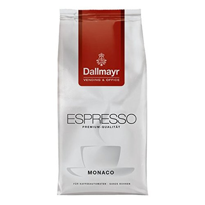 Espresso Monaco para máquinas expendedoras y oficina, granos enteros, 1000 g, 1 paquete