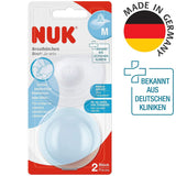 NUK Stillhütchen | Brushhütchen Zum Stillen | Schützt Vor Wunden Brustwarzen | Silicona Dünnes | Tamaño M (20 mm) | Incluyendo Schutzdose | 2 Stück Alimentación Bebé y Accesorios Lactancia Naty Shop