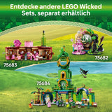 Torre de juguete LEGO Wicked Bienvenidos a Emerald City, minimuñecas de Glinda y Elphaba, regalo para cinéfilos y niñas y niños a partir de 9 años amantes de las casas de muñecas 75684 Juegos de construcción Besuche den LEGO-Store