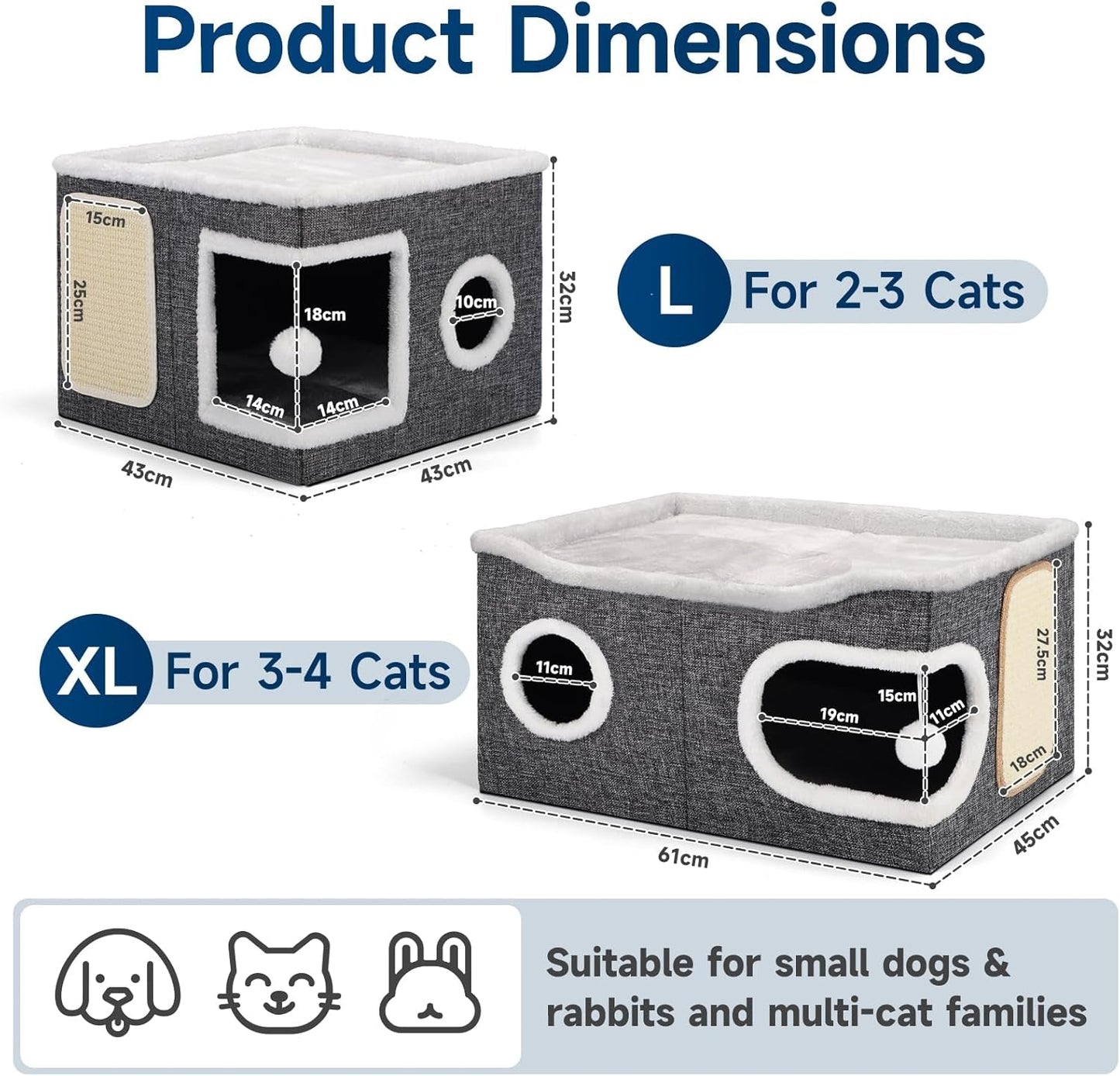 Mantas y Muebles, Mascotas, Casas y Cuevas, Gatos, Camas para gatos, Gatos - camas, colchones