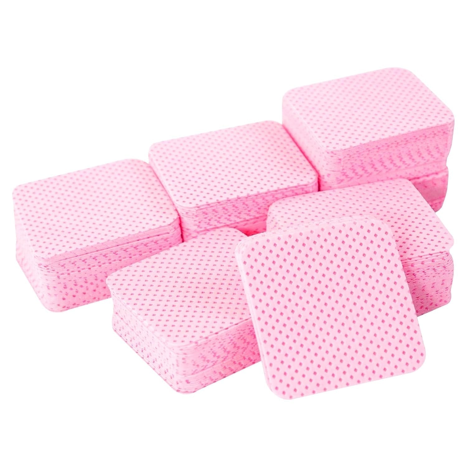 Qufiiry 300 Stück Fusselfreie Nageltücher, Toallitas para uñas sin pelusa, Fusselfrei Nagel Wattepads, Nagel Wischtücher Für Cleaner Gelnägel Nagellackentferner Wattepads Toallitas para uñas