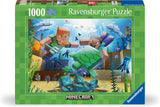 Ravensburger Puzzle 12000421 - Minecraft Mosaic - Puzzle de Minecraft de 1000 Piezas para Adultos y Niños mayores de 14 años Puzzle Naty Shop