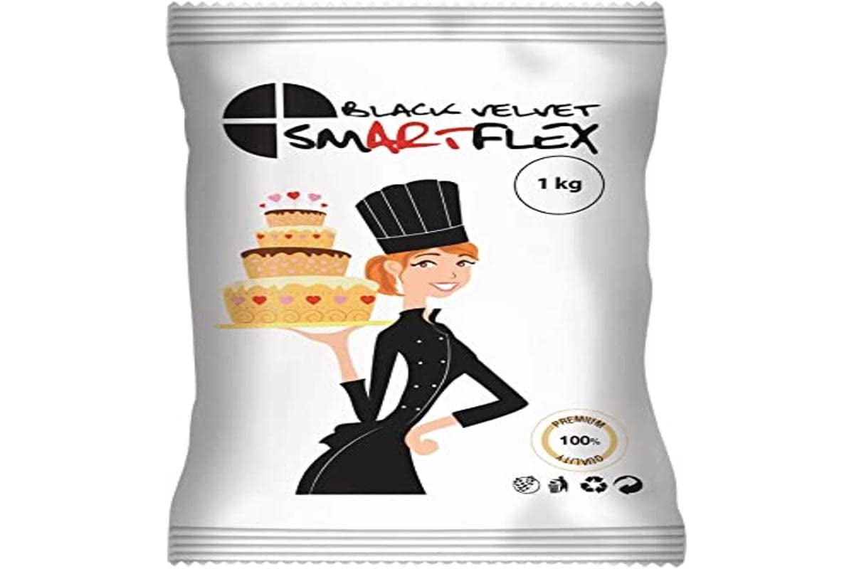 Pasta de azúcar Black Velvet, 1 kg Naty Shop Default Title pasta de azúcar