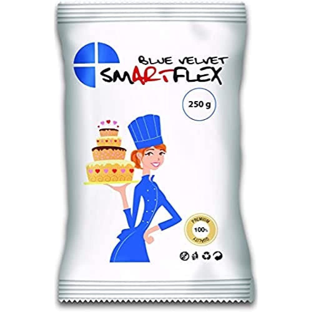 Fondant Blue Velvet, 250 g Pasta de azúcar Naty Shop Título predeterminado