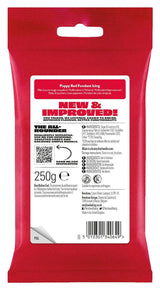 Fondant Rojo Amapola 250g - Listo para enrollar, perfecto para glasear y decorar tartas, cupcakes y galletas - Rojo Amapola - 250g Pasta de azúcar Naty Shop