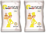 Fondant Yellow Velvet, 250 g Naty Shop Pasta de azúcar 250 G (pack de 2)