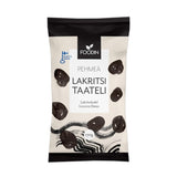 Foodin data Golosinas veganas, sin gluten, suaves, dulces y saludables Frutos secos con regaliz en polvo para picar, hornear y más - Made in Vaajakoski (3x170g) Productos deshidratados Naty Shop