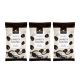 Foodin data Golosinas veganas, sin gluten, suaves, dulces y saludables Frutos secos con regaliz en polvo para picar, hornear y más - Made in Vaajakoski (3x170g) Productos deshidratados Naty Shop Título predeterminado