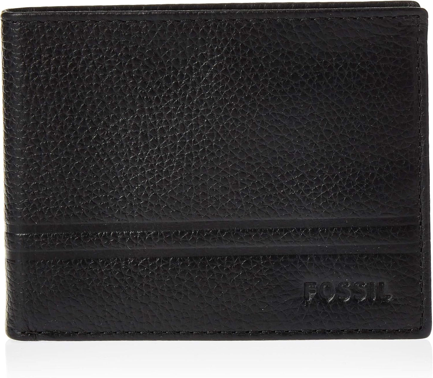 Fossil Wilder Flip Id Bifold Accesorios De Viaje Billetera Plegable Hombre Naty Shop Black Wild Talla Única