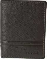 Fossil Hombre Wilder Trifold Accesorios De Viaje Cartera Tri-fold Billetera Hombre Naty Shop Wild Dark Brown Talla Única