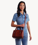 Fossil Carlie Satchel Bolsos Mujer Naty Shop