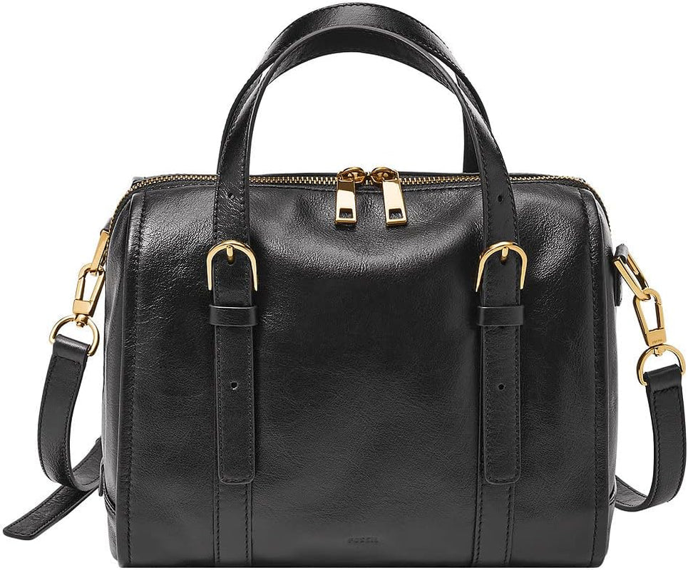 Fossil Carlie Satchel Bolsos Mujer Naty Shop Negro