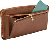 Fossil watch Logan RFID Zip Around Cartera tipo clutch 19,7 cm largo x 1,9 cm ancho x 10,2 cm alto Bolsos de Mujer Naty Shop