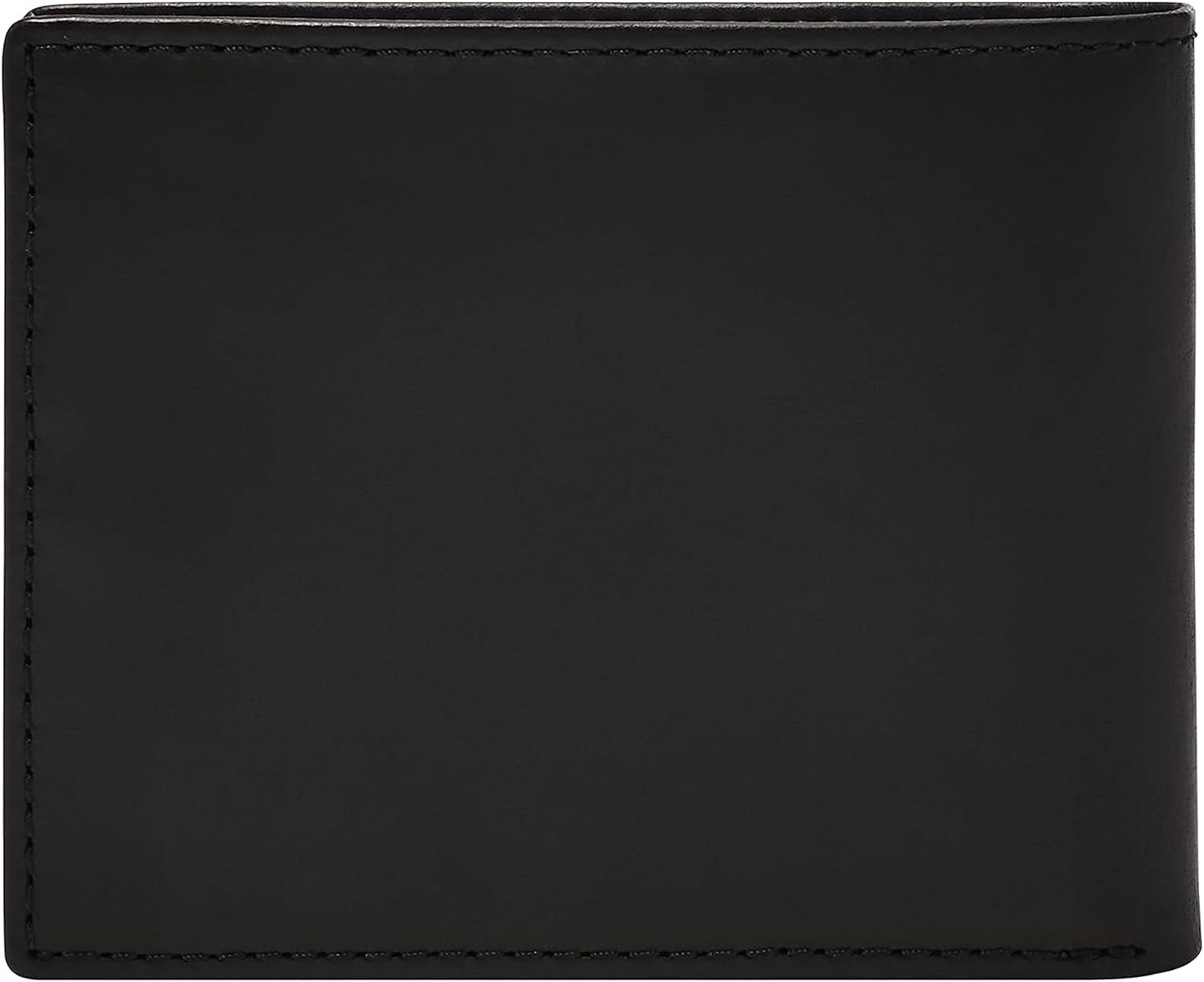 Fossil Derrick Cartera plegable de piel con bloqueo RFID y ventana abatible para hombre Naty Shop
