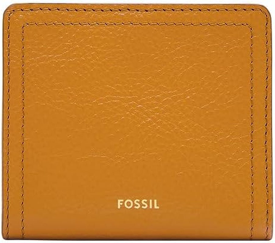 Fossil Cartera plegable de cuero amarillo Logan para mujer, SL7829763 Cartera para mujer Naty Título predeterminado de la tienda