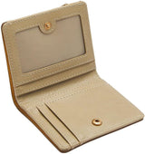 Fossil Cartera Bifold Logan De Mujer En Piel Amarilla, SL7829763 Carteras Mujer Naty Shop