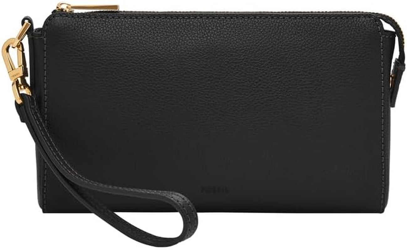 Fossil Ladies Wristlet Bolsos De Mujer Naty Shop Negro