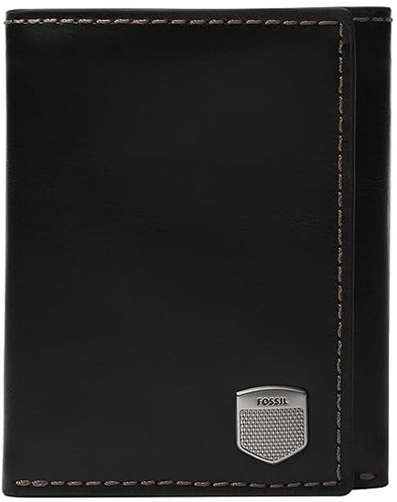 Fossil Hayes Tarjetero Bifold para Hombre Naty Shop Black