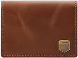 Fossil Hayes Card Case Bifold Wallet Hombre Naty Shop Marrón Claro
