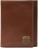 Fossil Hayes Tarjetero Bifold para Hombre Naty Shop Marrón