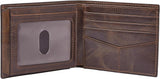 Fossil Cartera con tapa RFID para hombre Accesorios de viaje Cartera plegable Cartera para hombre Naty Shop