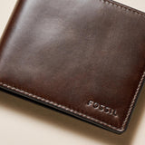 Fossil Cartera con tapa RFID para hombre Accesorios de viaje Cartera plegable Cartera para hombre Naty Shop